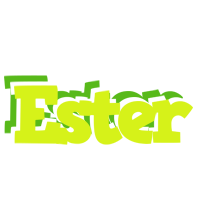 Ester citrus logo