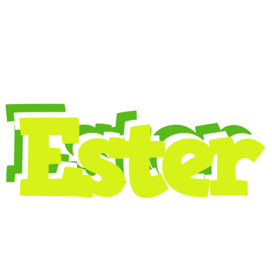 Ester citrus logo