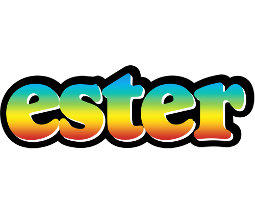 Ester color logo