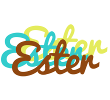 Ester cupcake logo