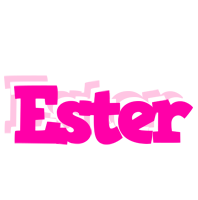 Ester dancing logo