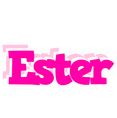 Ester dancing logo