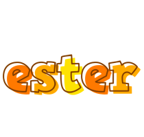 Ester desert logo
