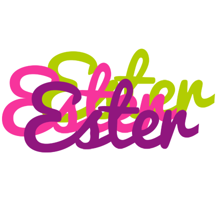 Ester flowers logo