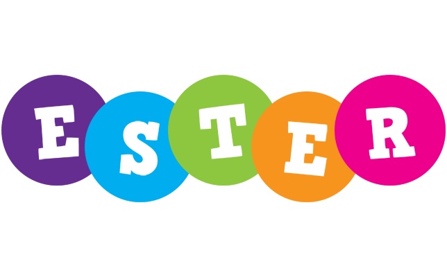 Ester happy logo