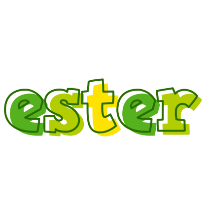 Ester juice logo