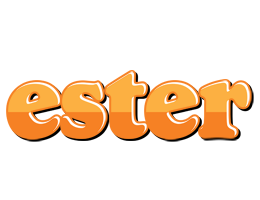 Ester orange logo