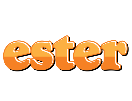 Ester orange logo