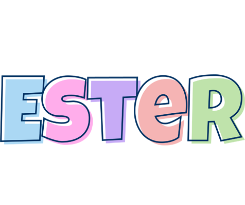 Ester pastel logo