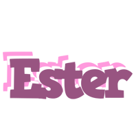Ester relaxing logo