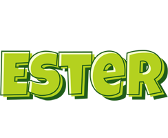 Ester summer logo
