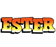 Ester sunset logo