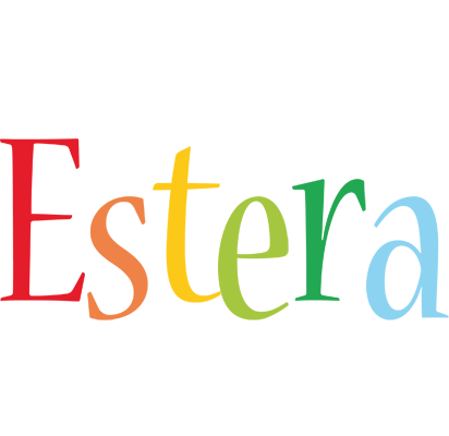 Estera birthday logo