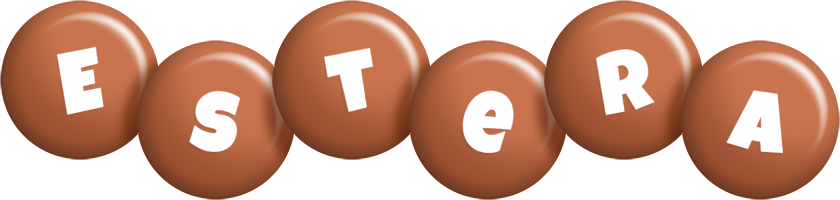 Estera candy-brown logo