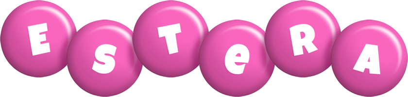 Estera candy-pink logo