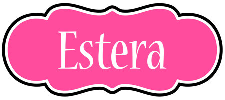 Estera invitation logo