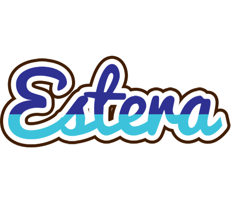 Estera raining logo