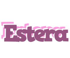 Estera relaxing logo