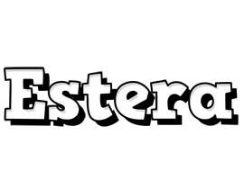 Estera snowing logo