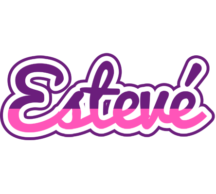 Estevé cheerful logo