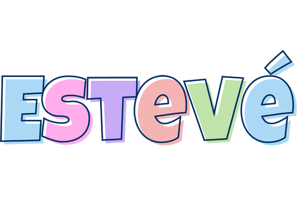Estevé pastel logo