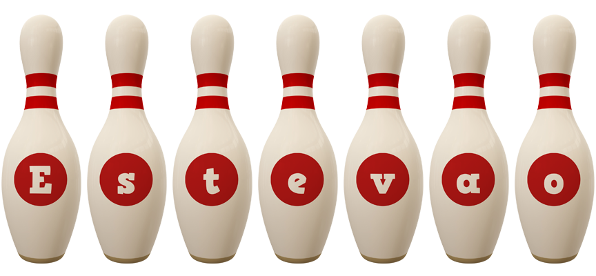 Estevao bowling-pin logo