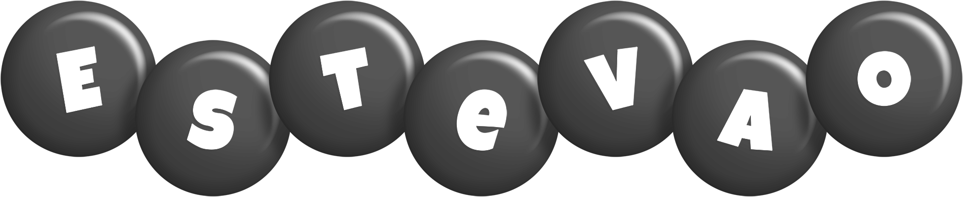 Estevao candy-black logo