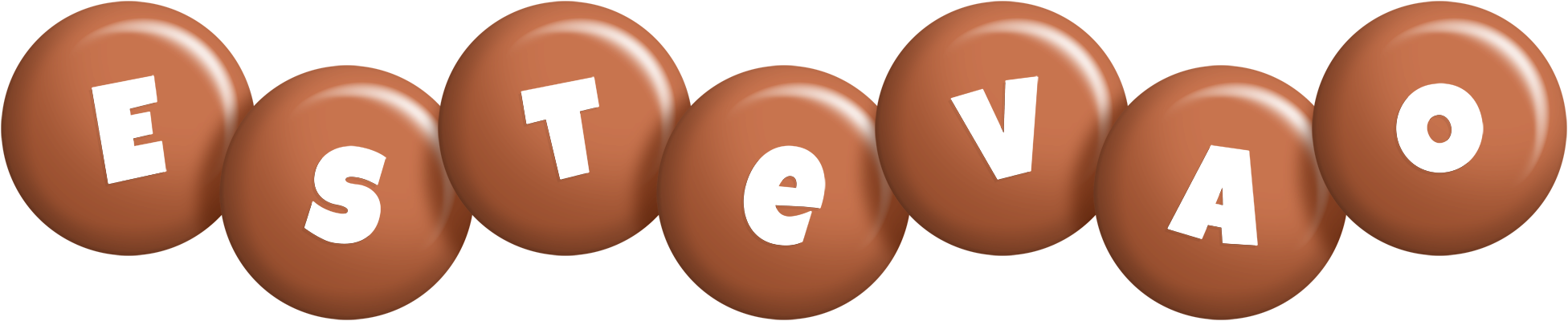 Estevao candy-brown logo