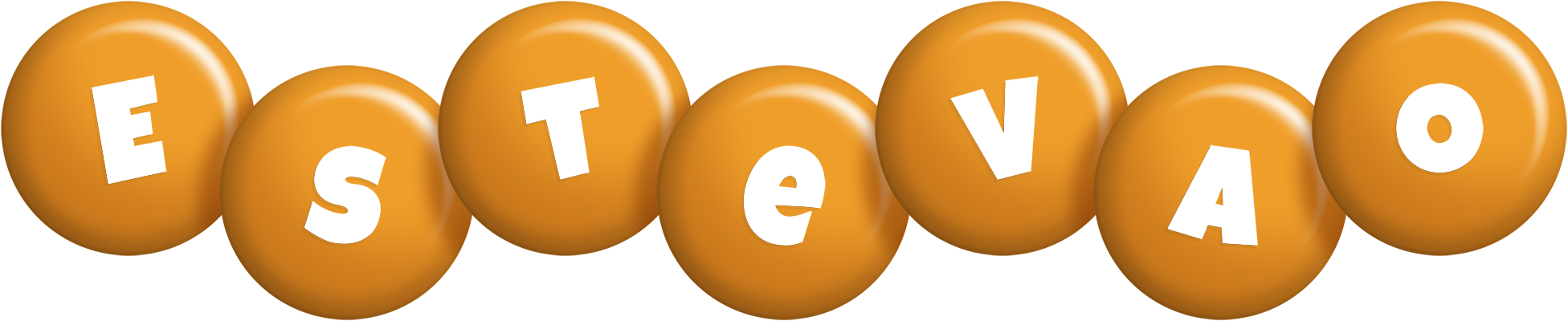 Estevao candy-orange logo