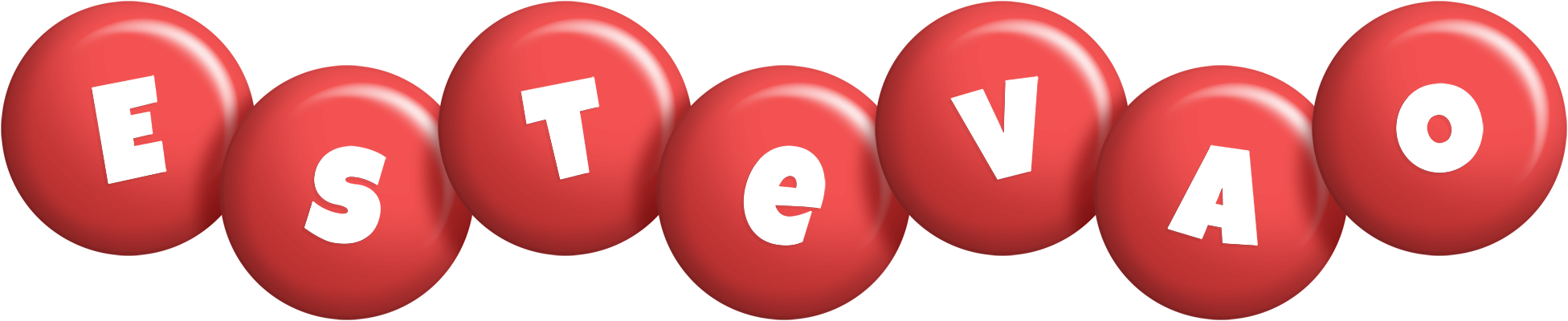 Estevao candy-red logo
