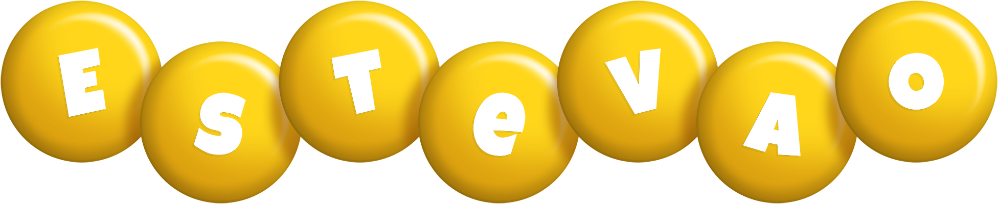 Estevao candy-yellow logo