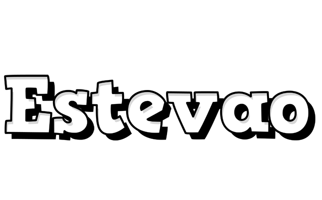 Estevao snowing logo