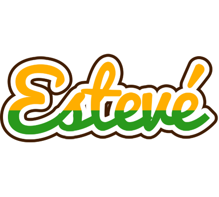 Estevé banana logo