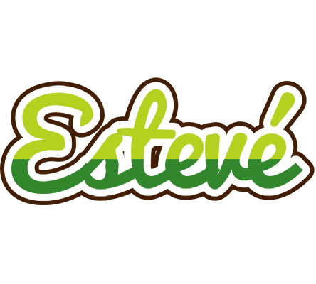 Estevé golfing logo