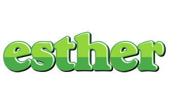 Esther apple logo