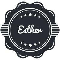 Esther badge logo