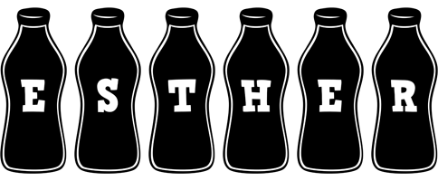 Esther bottle logo