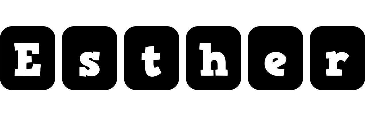 Esther box logo