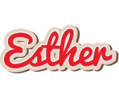 Esther chocolate logo