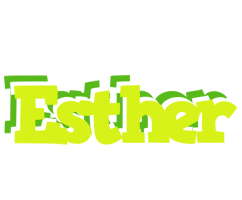 Esther citrus logo