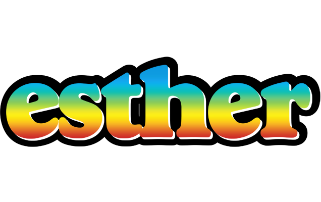 Esther color logo
