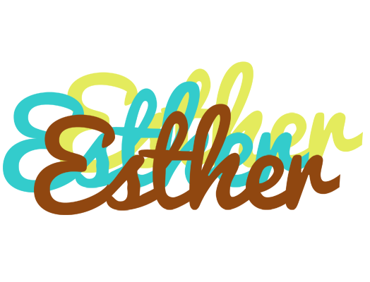 Esther cupcake logo