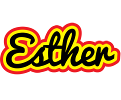 Esther flaming logo