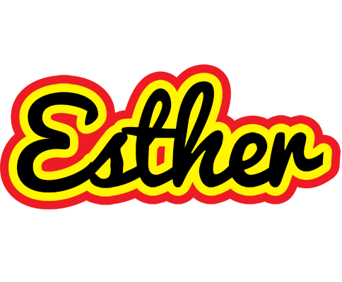 Esther flaming logo