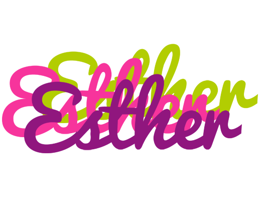 Esther flowers logo