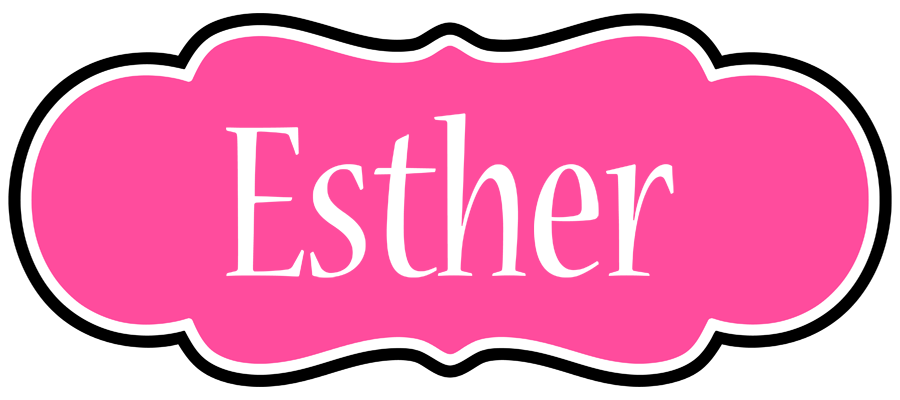 Esther invitation logo