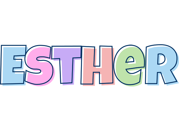 Esther pastel logo