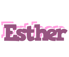 Esther relaxing logo