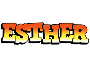 Esther sunset logo