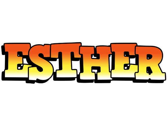 Esther sunset logo
